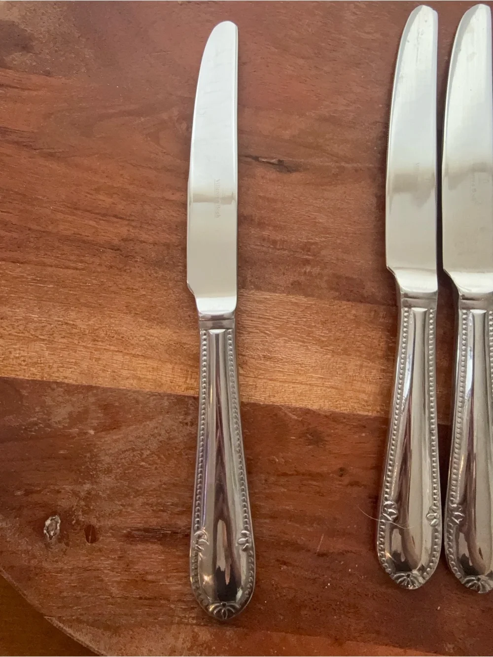 Villeroy and Boch knife x4 Mademoiselle